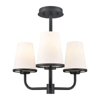Kanata 3 Light Semi Flush Mount