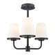 DVI - Kanata 3 Light Semi Flush Mount - Lights Canada