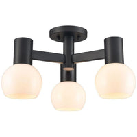 Lillooet 3 Light Semi Flush Mount