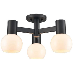 DVI - Lillooet 3 Light Semi Flush Mount - Lights Canada