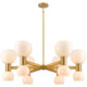 DVI - Lillooet 12 Light Chandelier - Lights Canada