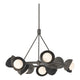 Brooklyn 9-Light Double Shade Ring Pendant