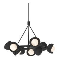 Brooklyn 9-Light Double Shade Ring Pendant