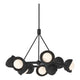 Brooklyn 9-Light Double Shade Ring Pendant