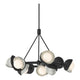 Brooklyn 9-Light Double Shade Ring Pendant