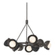 Brooklyn 9-Light Double Shade Ring Pendant