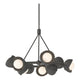 Brooklyn 9-Light Double Shade Ring Pendant