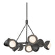 Brooklyn 9-Light Double Shade Ring Pendant