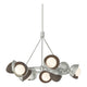Brooklyn 9-Light Double Shade Ring Pendant