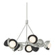 Brooklyn 9-Light Double Shade Ring Pendant