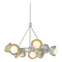 Brooklyn 9-Light Double Shade Ring Pendant