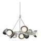 Brooklyn 9-Light Double Shade Ring Pendant