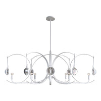 Optic 8-Light Oval Pendant
