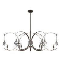 Optic 8-Light Oval Pendant