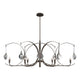 Optic 8-Light Oval Pendant