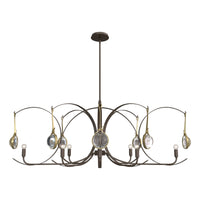 Optic 8-Light Oval Pendant