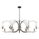 Optic 8-Light Oval Pendant