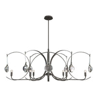 Optic 8-Light Oval Pendant