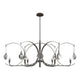 Optic 8-Light Oval Pendant