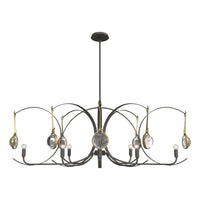 Optic 8-Light Oval Pendant