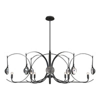 Optic 8-Light Oval Pendant