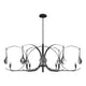 Optic 8-Light Oval Pendant