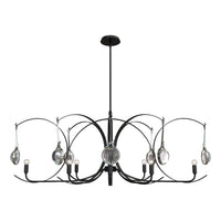 Optic 8-Light Oval Pendant