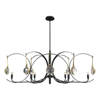 Optic 8-Light Oval Pendant