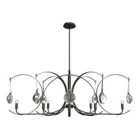 Optic 8-Light Oval Pendant