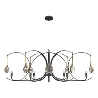 Optic 8-Light Oval Pendant