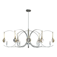 Optic 8-Light Oval Pendant