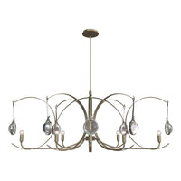 Optic 8-Light Oval Pendant