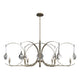 Optic 8-Light Oval Pendant