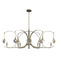 Optic 8-Light Oval Pendant
