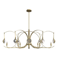 Optic 8-Light Oval Pendant