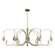 Optic 8-Light Oval Pendant