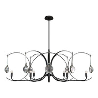 Optic 8-Light Oval Pendant