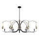 Optic 8-Light Oval Pendant