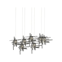 Tura 7-Light Seeded Glass Pendant
