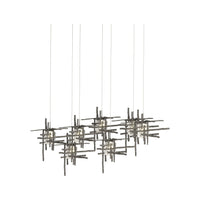 Tura 7-Light Seeded Glass Pendant