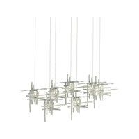 Tura 7-Light Seeded Glass Pendant