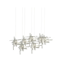 Tura 7-Light Seeded Glass Pendant