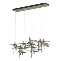 Tura 7-Light Seeded Glass Pendant