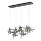 Tura 7-Light Seeded Glass Pendant