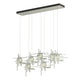 Tura 7-Light Seeded Glass Pendant