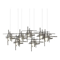 Tura 7-Light Frosted Glass Pendant