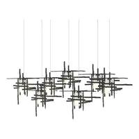 Tura 7-Light Frosted Glass Pendant