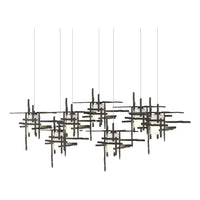 Tura 7-Light Frosted Glass Pendant