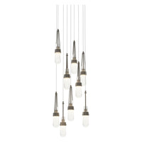Link 9-Light Blown Glass Pendant