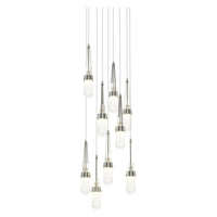 Link 9-Light Blown Glass Pendant